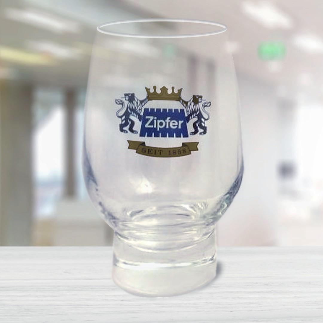 Zipfer Beer Glass, Liter Glass ejeez