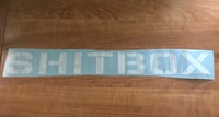 Image 2 of Shit Box 20" Decal