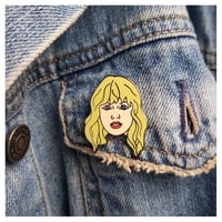 Image 2 of Taylor Swift Face Enamel Pin 