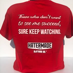 Image of “Sure Keep Watching” (Red)