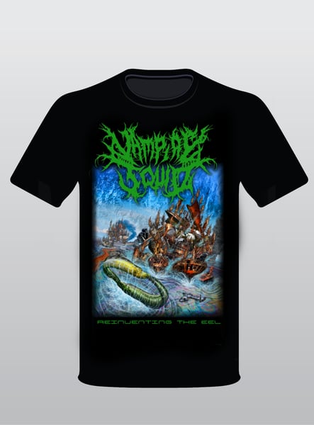 Image of Vampire Squid "Reinventing The Eel" Album T-Shirt