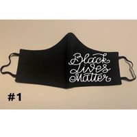 Image 2 of FACE MASKS - BLACK LIVES MATTER 