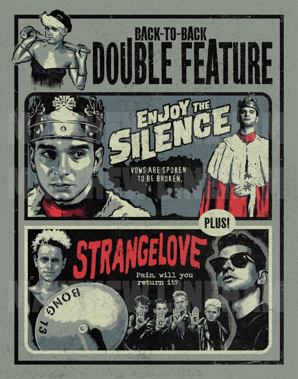 Strangelove Double Feature Art Print