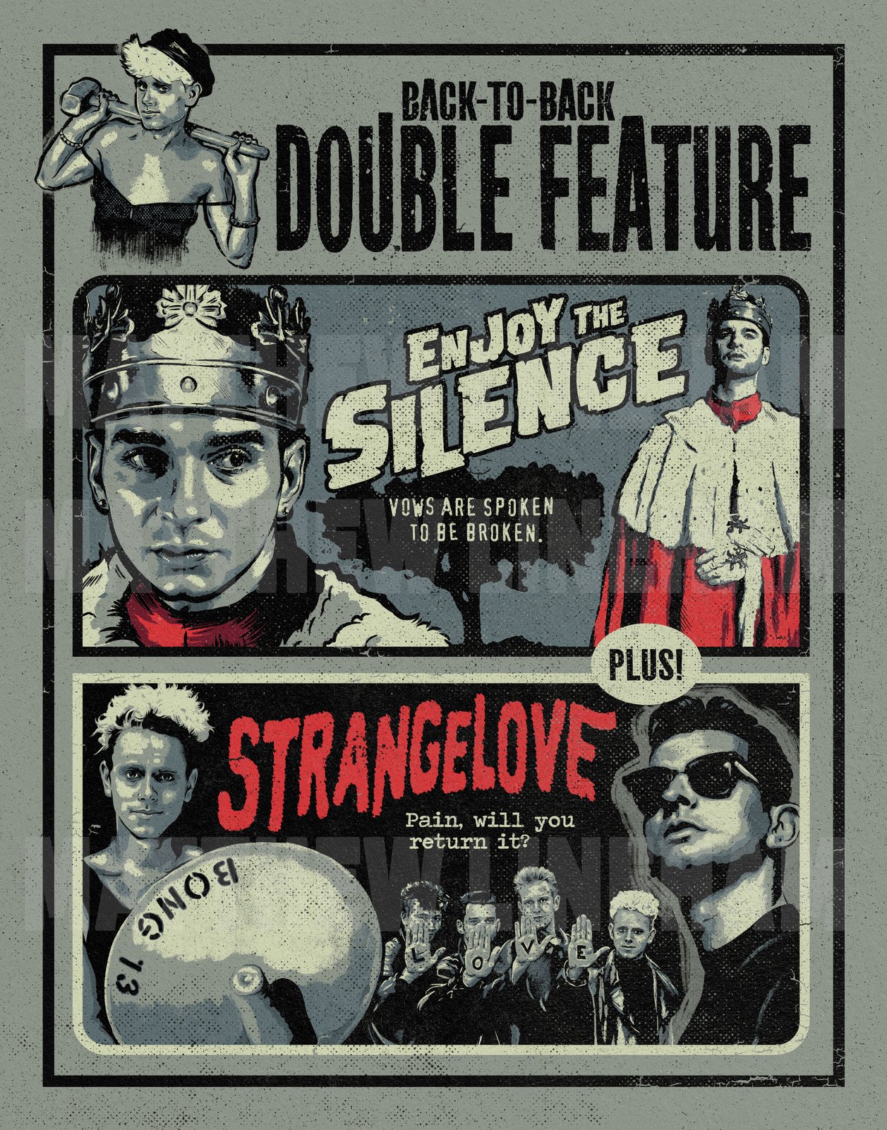 2024年のクリスマスの特別な衣装 Art Feature Double Strangelove Print Art Lineham M. | コレクション