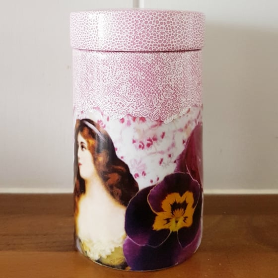 Image of Floral Lace Jar