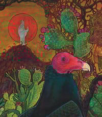 Image 4 of Drought Original Watercolor Painting 