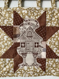 Image 2 of fine house quilted wall hanging