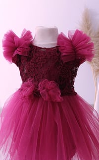 Image 2 of Photography body-dress • fuchsia • size 12-24 months
