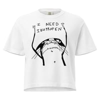 Image 3 of IBUPROFEN Women’s heavyweight boxy tee