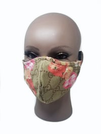 Image 2 of Floral G Face Mask 