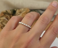 Image 1 of  Bobble Ring Sterling Silver