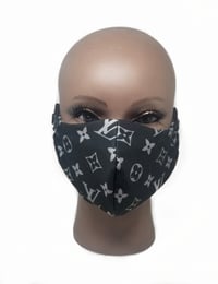 Image 1 of Black L Face Mask 