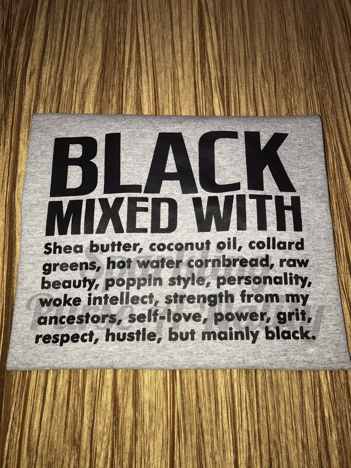 Image of Black Mixed With.....