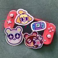 Animal Crossing sticker set 