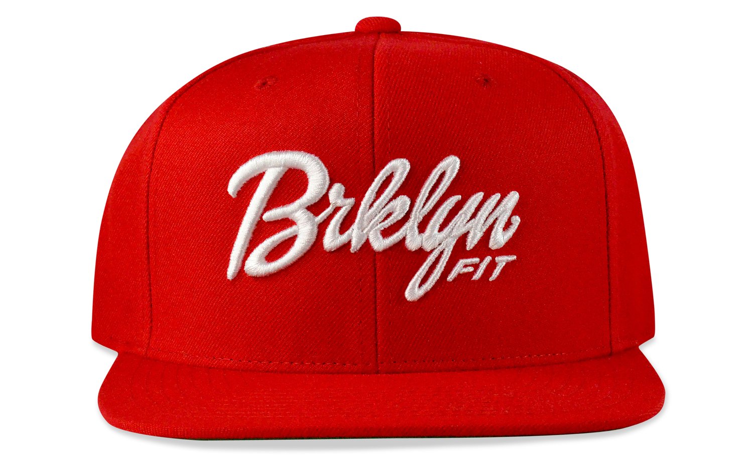 Image of BRKLYN FIT® LOGO - 3D (RED/WHITE) - SNAPBACK