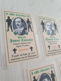 Image 3 of Easter 1916 Memorial Cards.