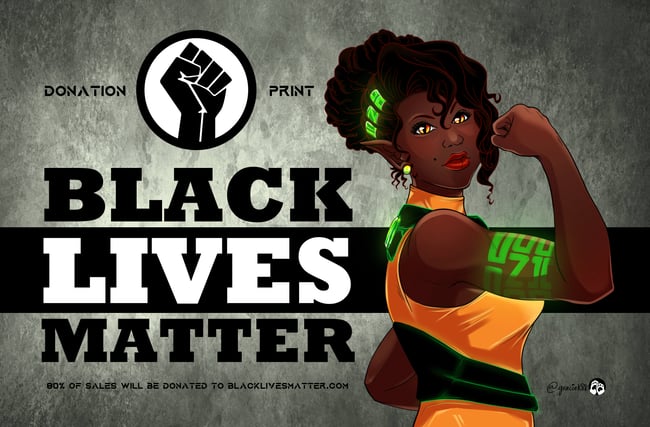 Avani Black Lives Matter Print 8.5 x 11