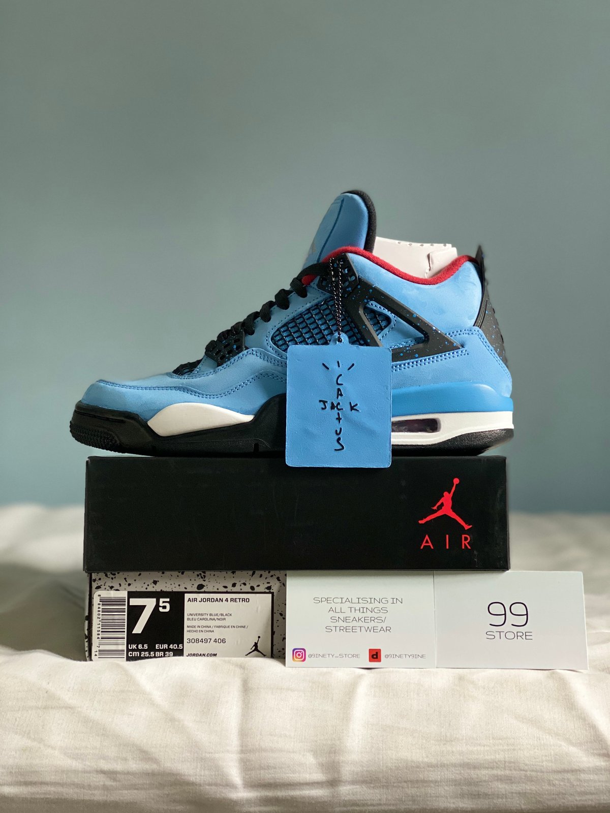 jordan 4 x cactus jack