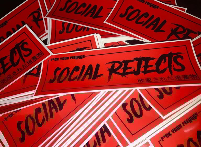 Social Rejects sticker