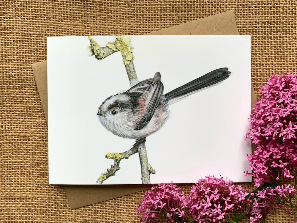 Image of 'Longtail' Greetings Card