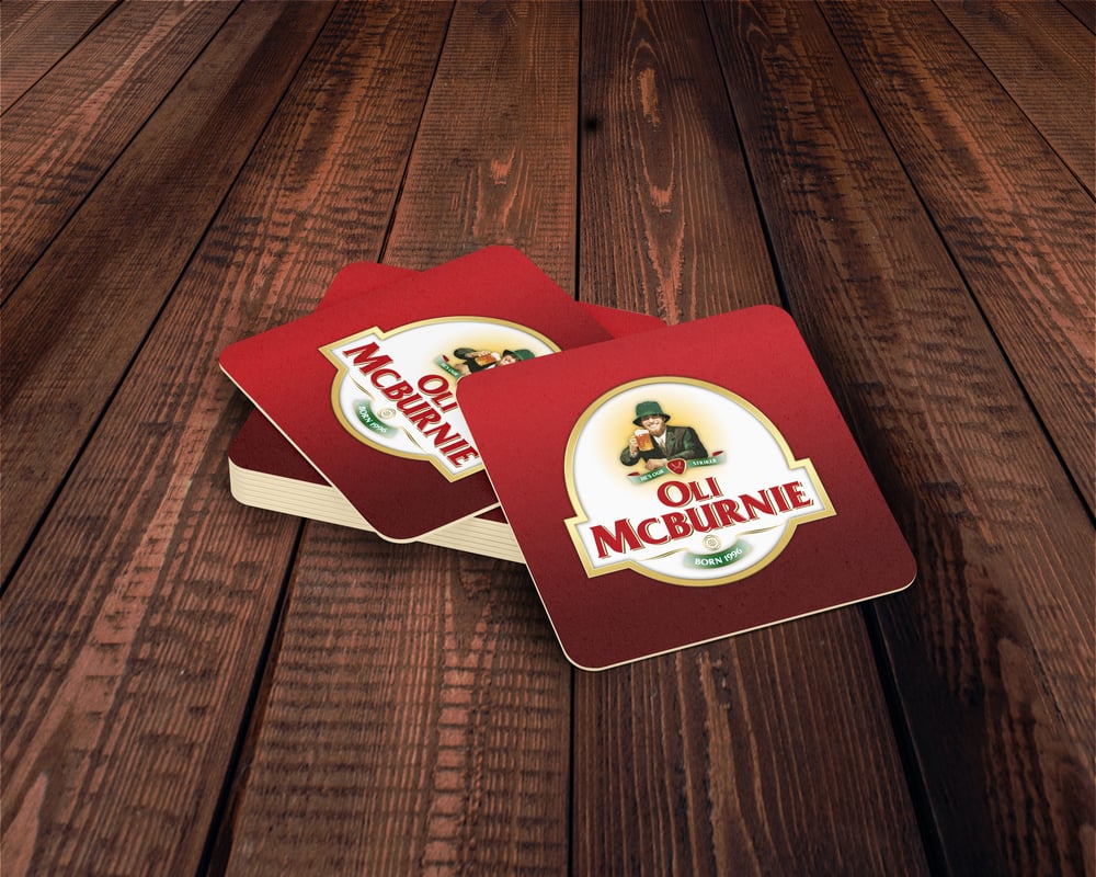 Oli McBurnie Beermats