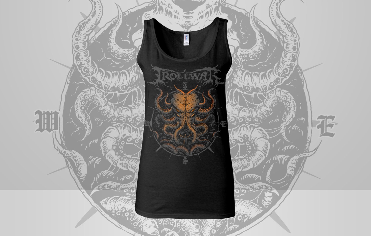 Image of *NEW* KRAKEN VS TRAVELERS LADIES TANK-TOP LIMITED EDITION