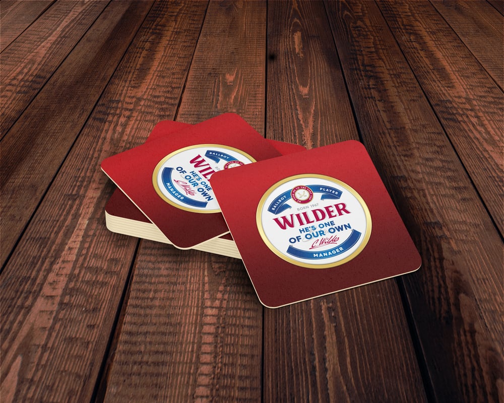 Chris Wilder Beermats