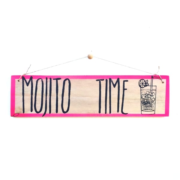 Image of Cartel pequeño  Mojito Time