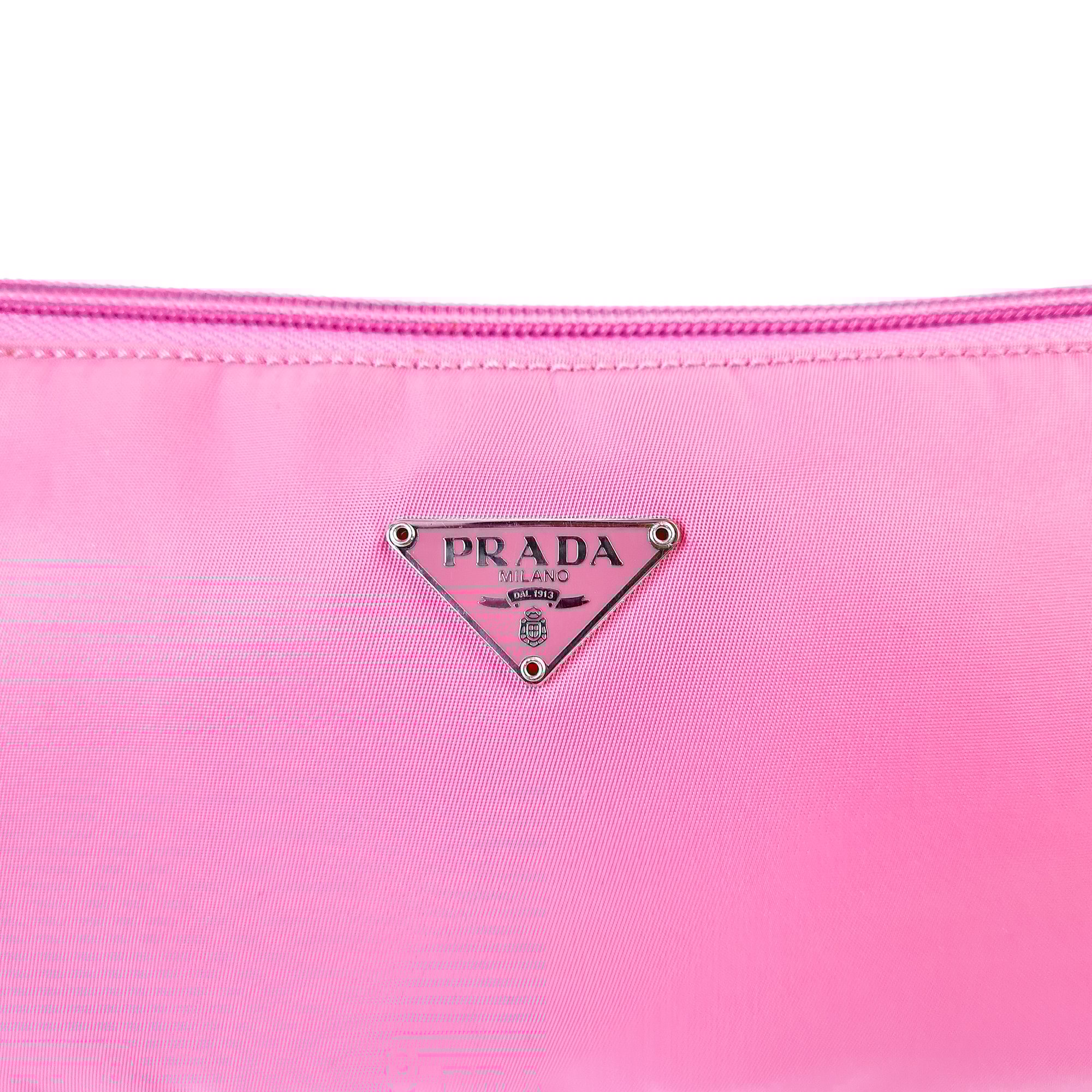 Image of Prada Tessuto Pink Handbag MV633