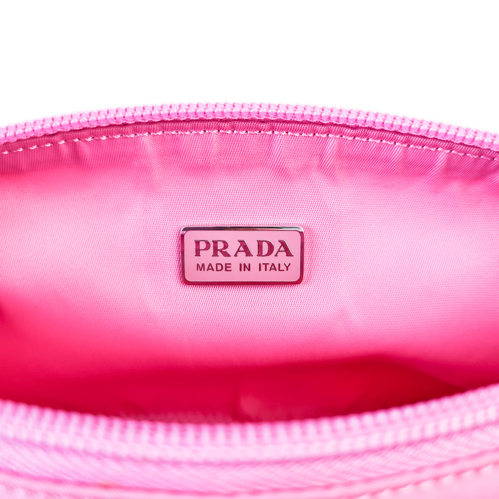 Image of Prada Tessuto Pink Handbag MV633