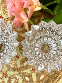 Image 3 of Bougeoirs en cristal x2