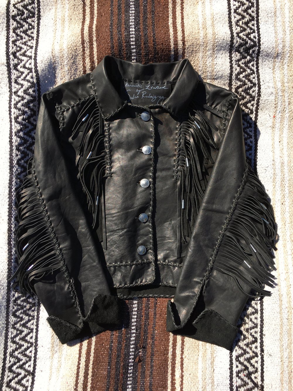 Long Rider Fringe Jacket | Animistic Leather