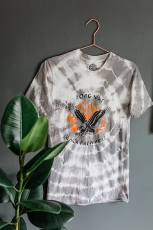 Image of 'Long Way Back From Hell' Tie Dye 
