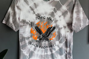 Image of 'Long Way Back From Hell' Tie Dye 