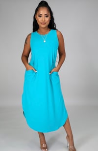 Anytime dress Turquoise 