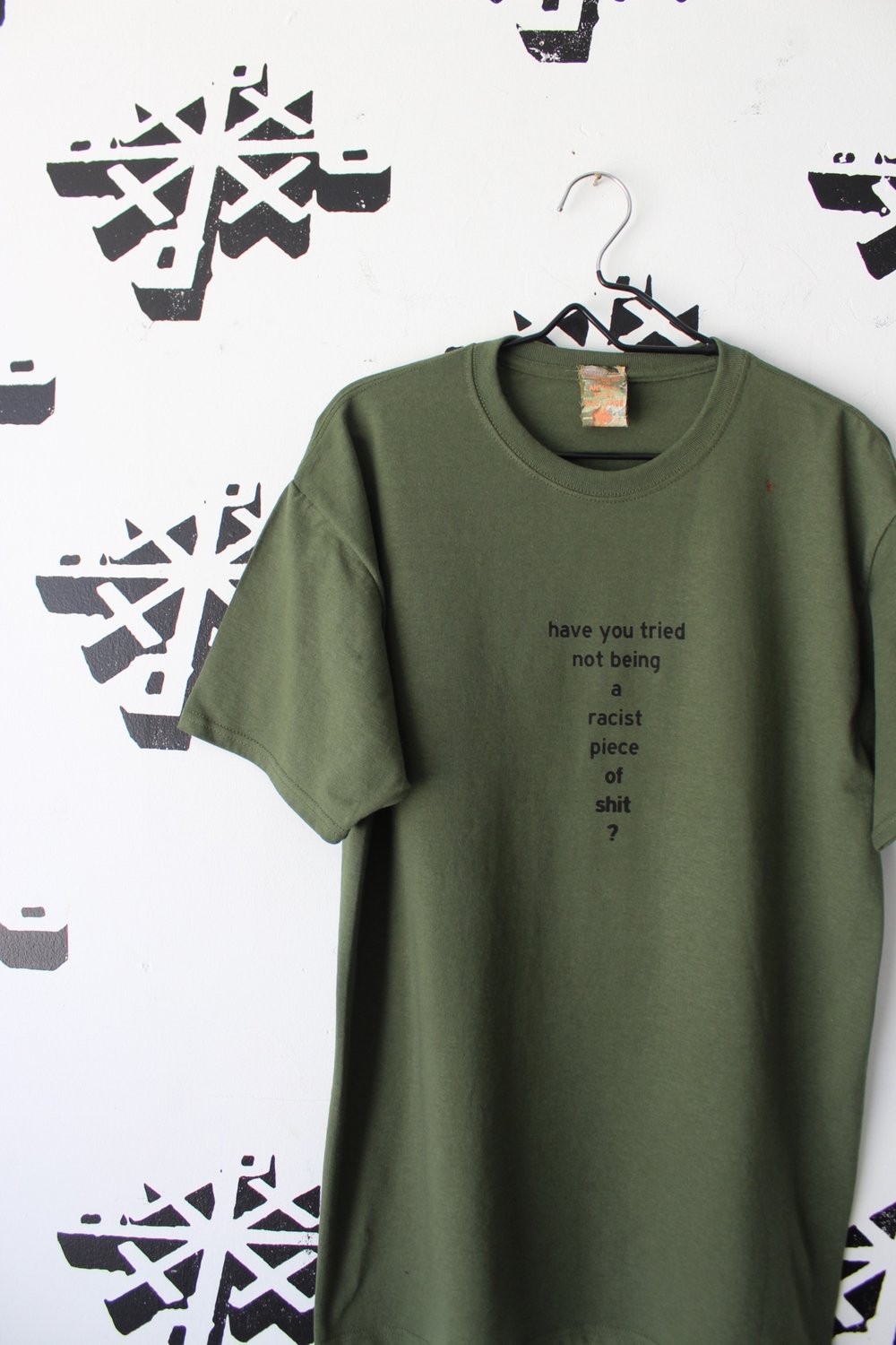 have you tried tee in mil green