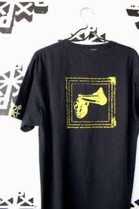 Image of save our planet save our people tee in black 
