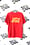 Image of all power tee in red 
