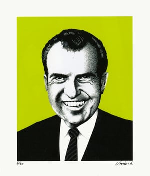 Image of RICHARD NIXON photo print