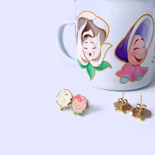 Image of Alice Flower Earrings