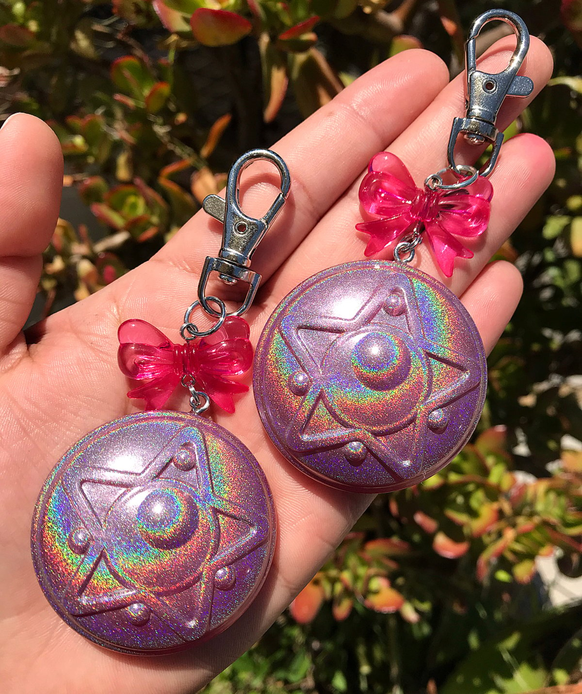 Image of Select Your Fave! SM Holo Charm Keychain! 