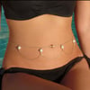 Pearl body chain 