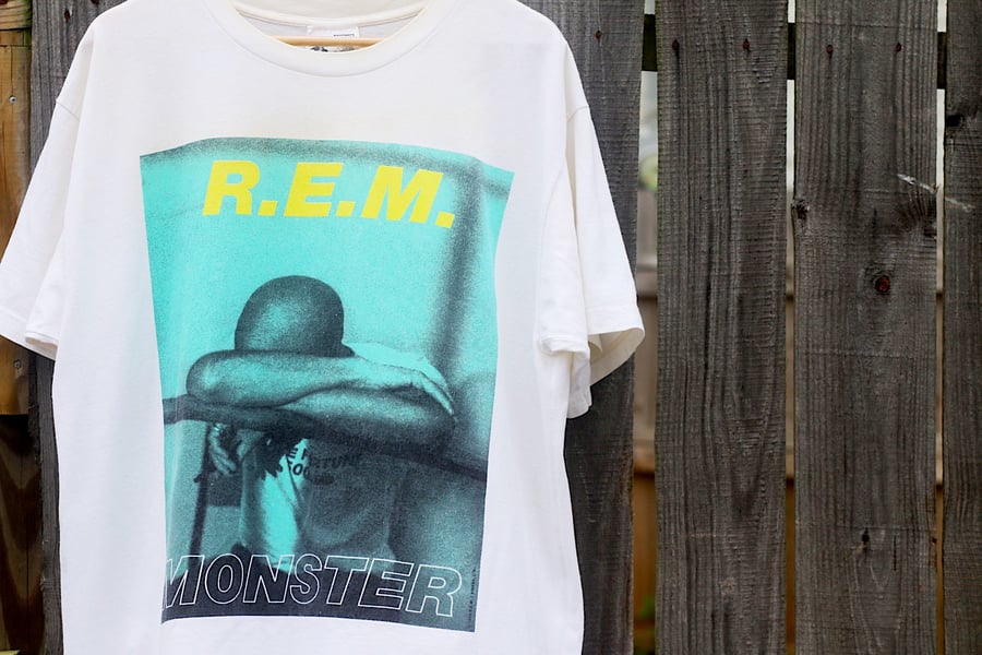 Image of Rare 1995 Vintage "R.E.M. - MONSTER" Concert Tee