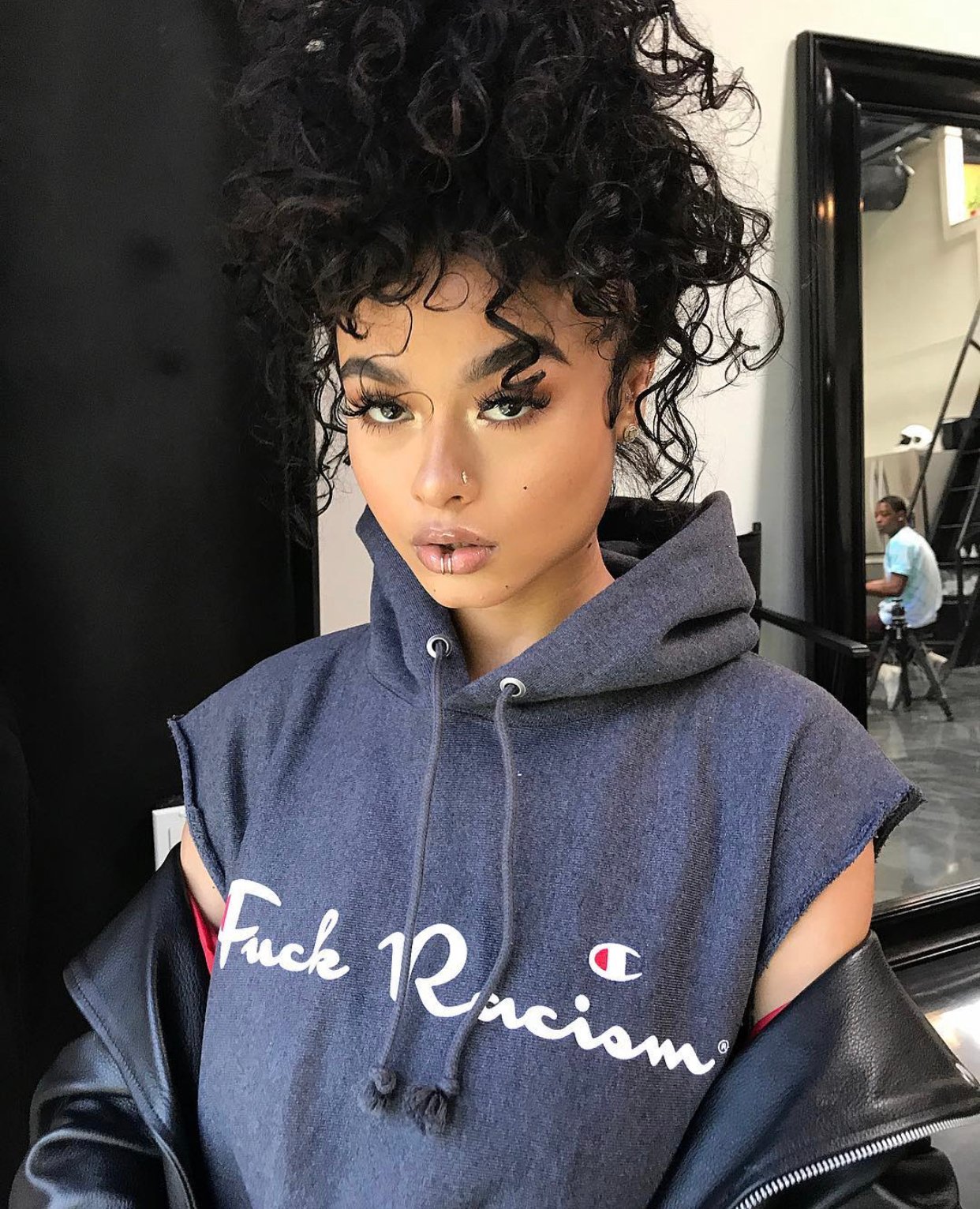 Image of Fuck Racism UniSex Hoody