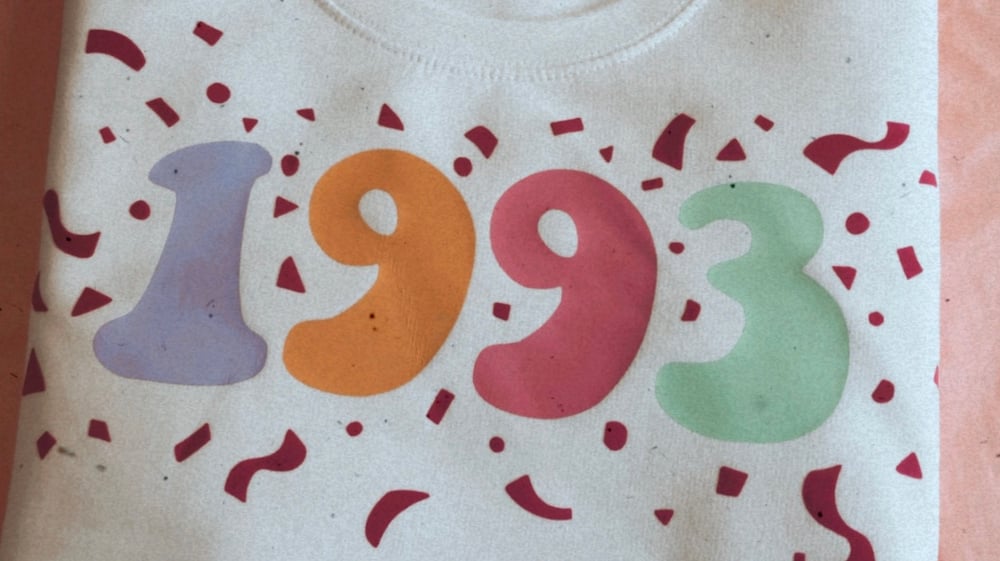 Image of Birthday pastel print confetti sweater 