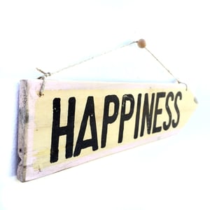 Image of Cartel flecha HAPPINESS
