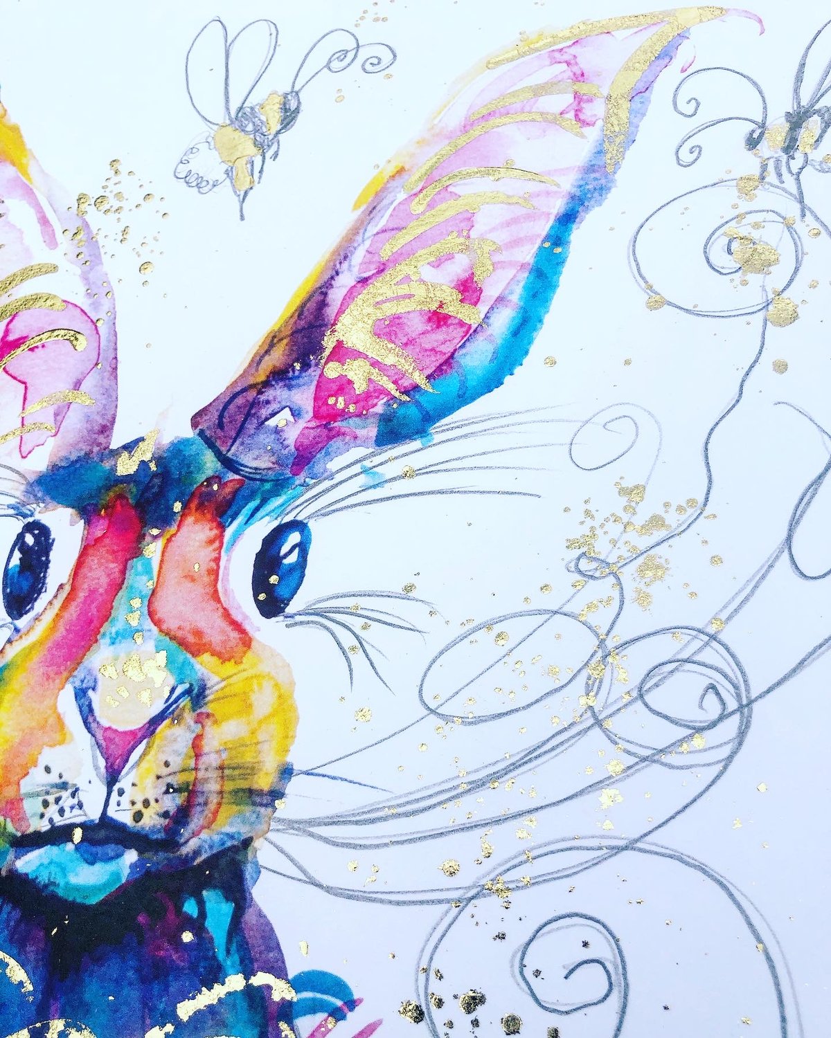 Pink Hare