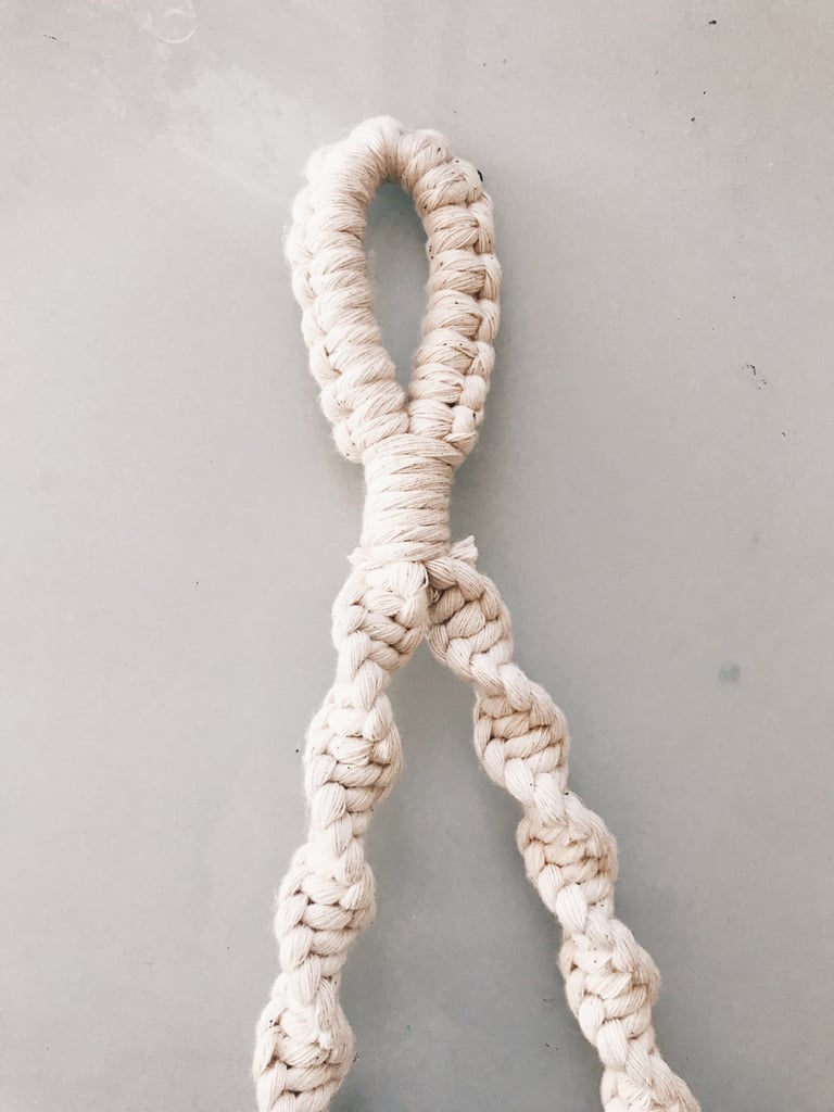 Macrame Hanging Rack Image 3