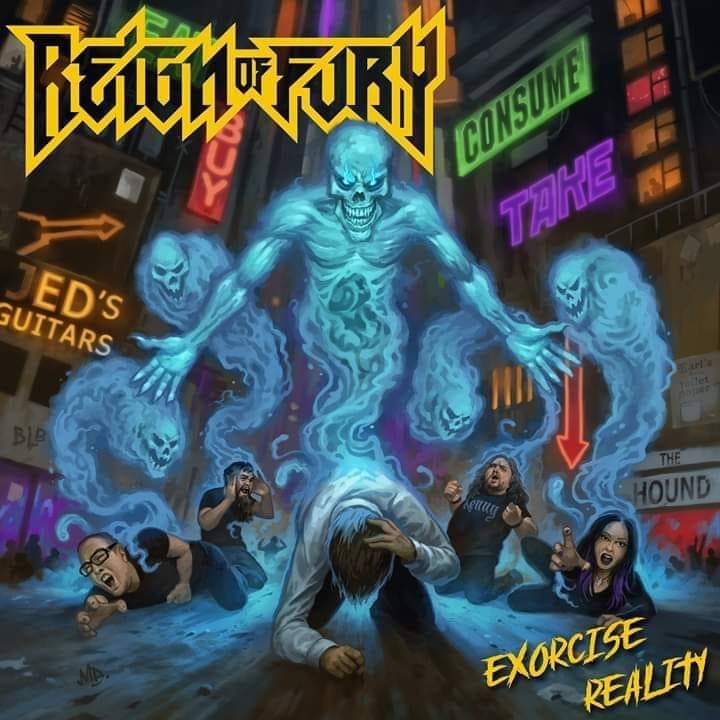 Image of REIGN OF FURY - EXORCISE REALITY CD