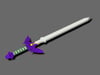 Legend of Zelda BotW Master Sword - 3d model